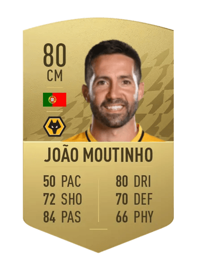 João Moutinho Common 80 OVR