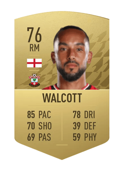 Theo Walcott Common 76 OVR