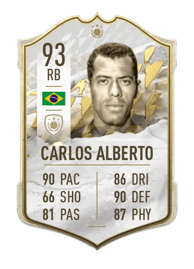 Carlos Alberto Icon 93 OVR