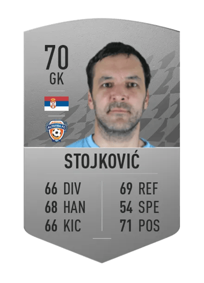 Vladimir Stojković Common 70 OVR