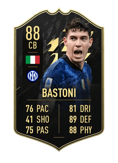 Alessandro Bastoni Team of the Week 88 OVR