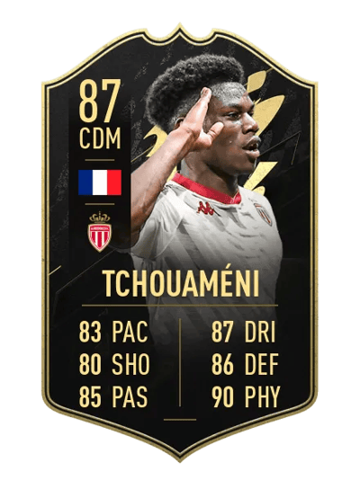Aurélien Tchouaméni Team of the Week 87 OVR