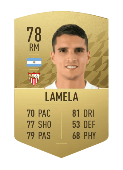 Erik Lamela Common 78 OVR