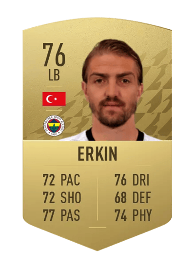 Caner Erkin Common 76 OVR