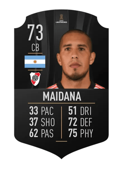 Jonatan Maidana CONMEBOL LIBERTADORES 73 OVR