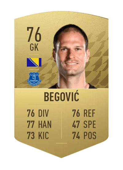 Asmir Begović Common 76 OVR
