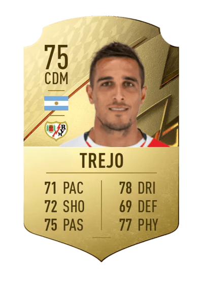 Óscar Trejo Rare 75 OVR