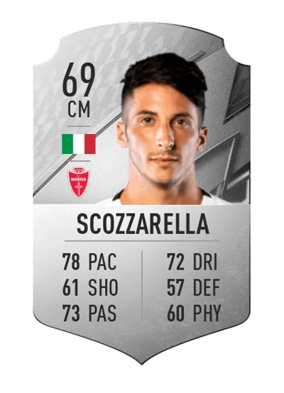 Matteo Scozzarella Rare 69 OVR