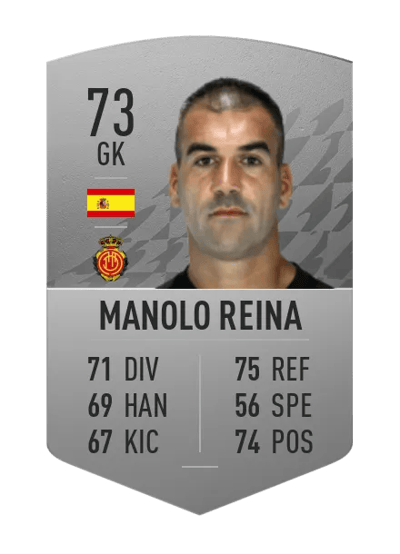 Manolo Reina Common 73 OVR