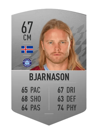 Birkir Bjarnason Common 67 OVR