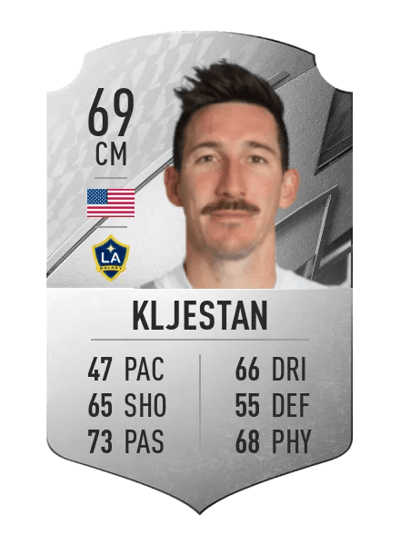 Sacha Kljestan Rare 69 OVR
