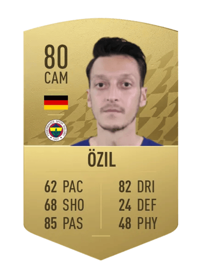 Mesut Özil Common 80 OVR