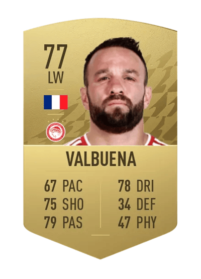 Mathieu Valbuena Common 77 OVR