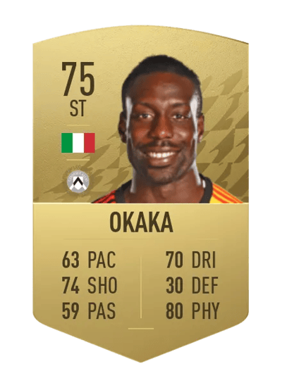 Stefano Okaka Common 75 OVR
