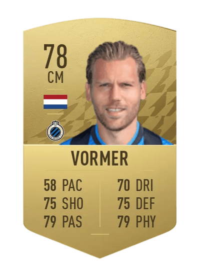 Ruud Vormer Common 78 OVR