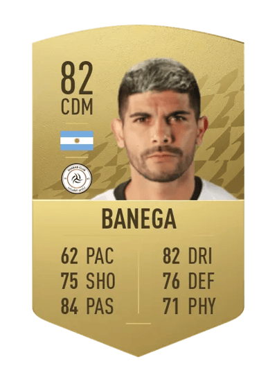 Éver Banega Common 82 OVR