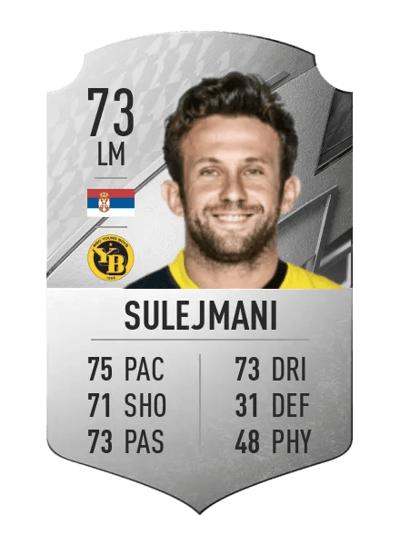 Miralem Sulejmani Rare 73 OVR