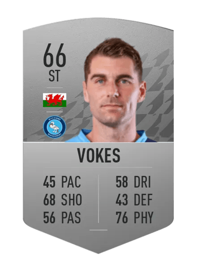 Sam Vokes Common 66 OVR