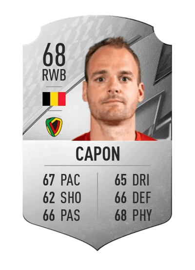 Brecht Capon Rare 68 OVR