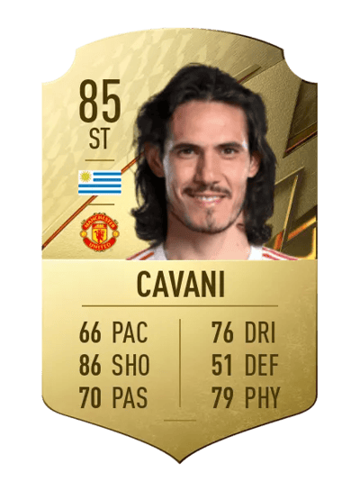 Edinson Cavani Rare 85 OVR