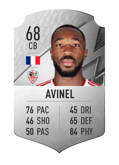 Cédric Avinel Rare 68 OVR