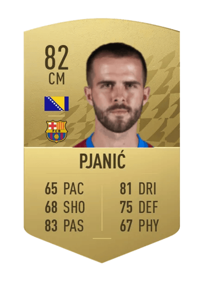 Miralem Pjanić Common 82 OVR
