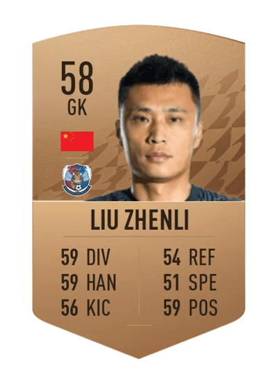 Liu Zhenli Common 58 OVR