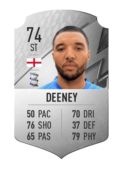Troy Deeney Rare 74 OVR