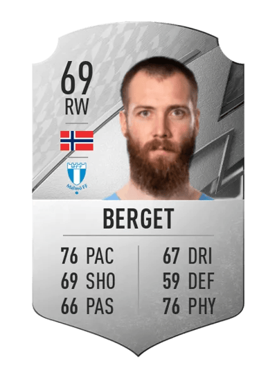 Jo Inge Berget Rare 69 OVR