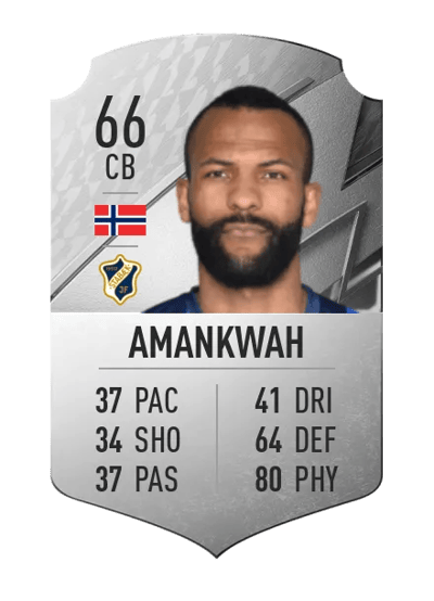 Yaw Ihle Amankwah Rare 66 OVR