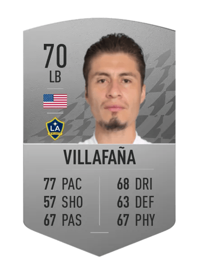 Jorge Villafaña Common 70 OVR