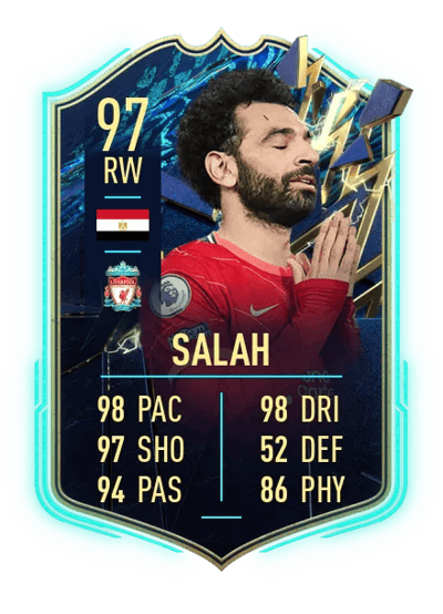 Mohamed Salah Team of the Season 97 OVR