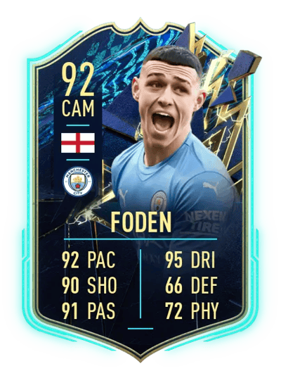 Phil Foden Team of the Season 92 OVR