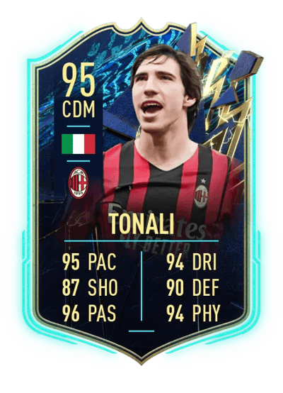 Sandro Tonali Team of the Season 95 OVR