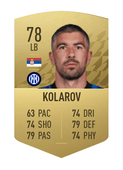 Aleksandar Kolarov Common 78 OVR