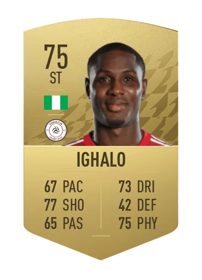 Odion Ighalo Common 75 OVR