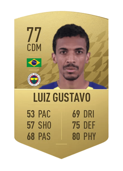 Luiz Gustavo Common 77 OVR