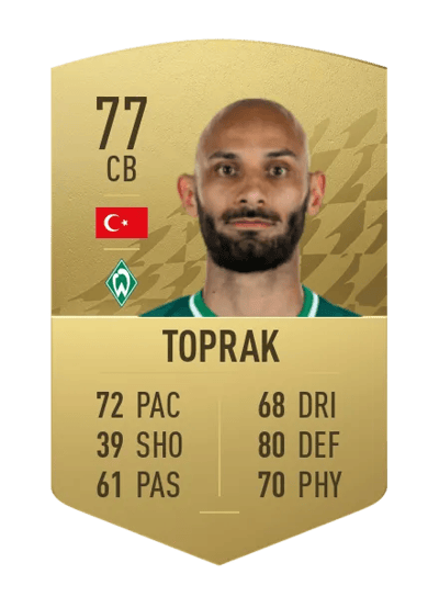 Ömer Toprak Common 77 OVR