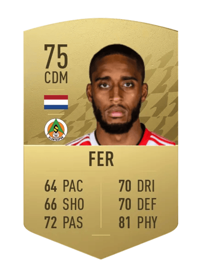 Leroy Fer Common 75 OVR