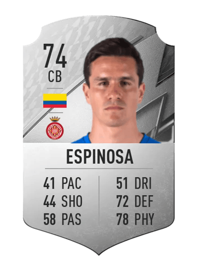 Bernardo Espinosa Rare 74 OVR