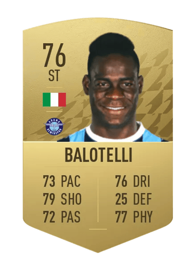 Mario Balotelli Common 76 OVR