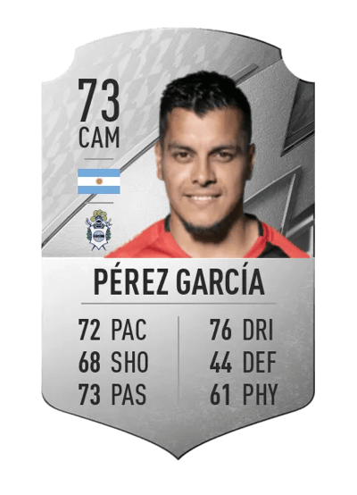 Matías Pérez García Rare 73 OVR