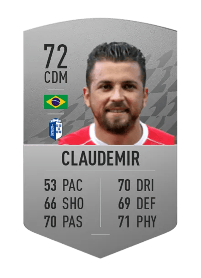 Claudemir Common 72 OVR