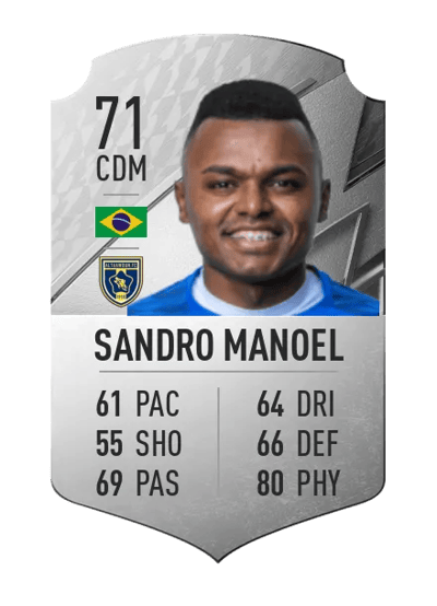Sandro Manoel Rare 71 OVR