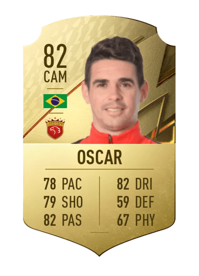 Oscar Rare 82 OVR