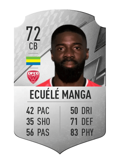 Bruno Ecuélé Manga Rare 72 OVR