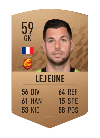 Romain Lejeune Common 59 OVR
