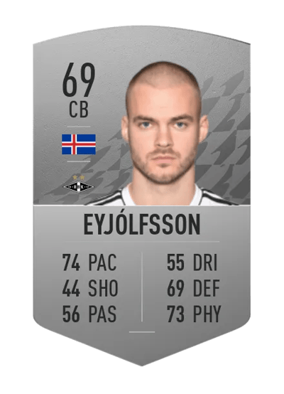 Hólmar Örn Eyjólfsson Common 69 OVR