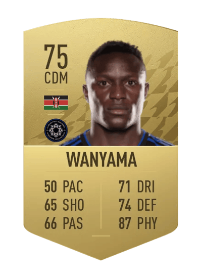 Victor Wanyama Common 75 OVR
