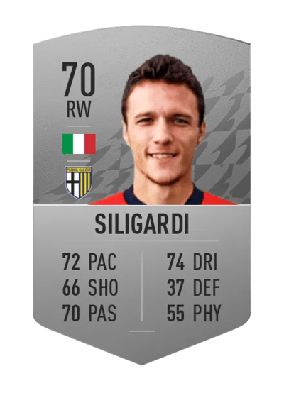 Luca Siligardi Common 70 OVR